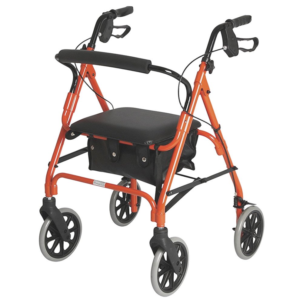 Aluminium 4Wheeled Walker with Outdoor Wheels DSL Mobility
