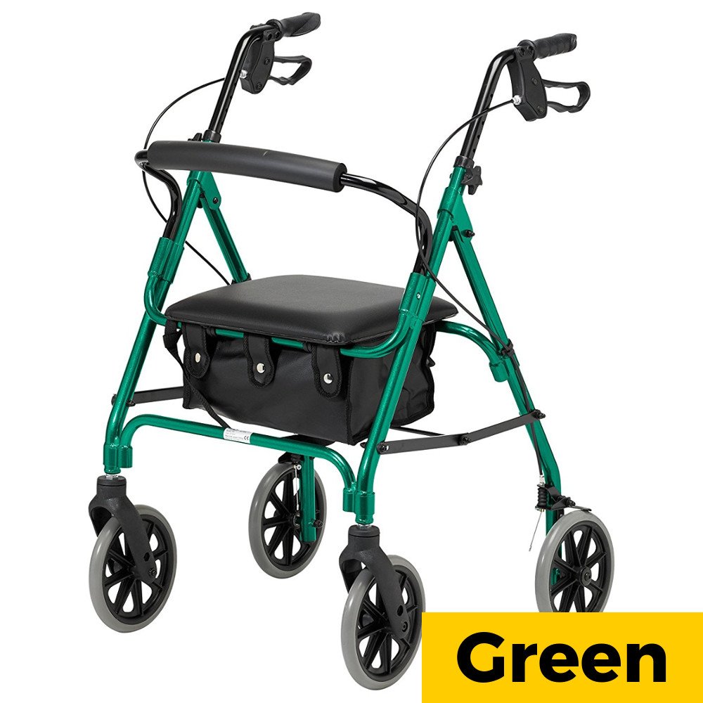 Drive Aluminium 4 Wheel 6" Walker DSL Mobility