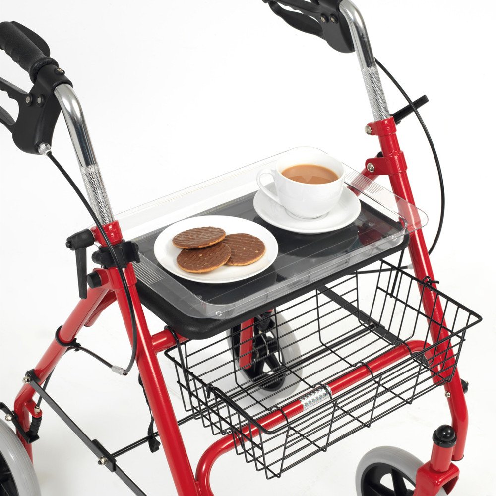 SR8 Steel 4Wheeled Walker DSL Mobility