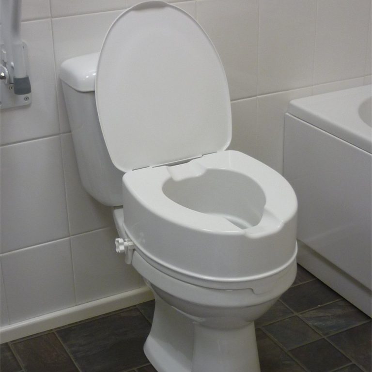 Raised Toilet Seat with Lid DSL Mobility