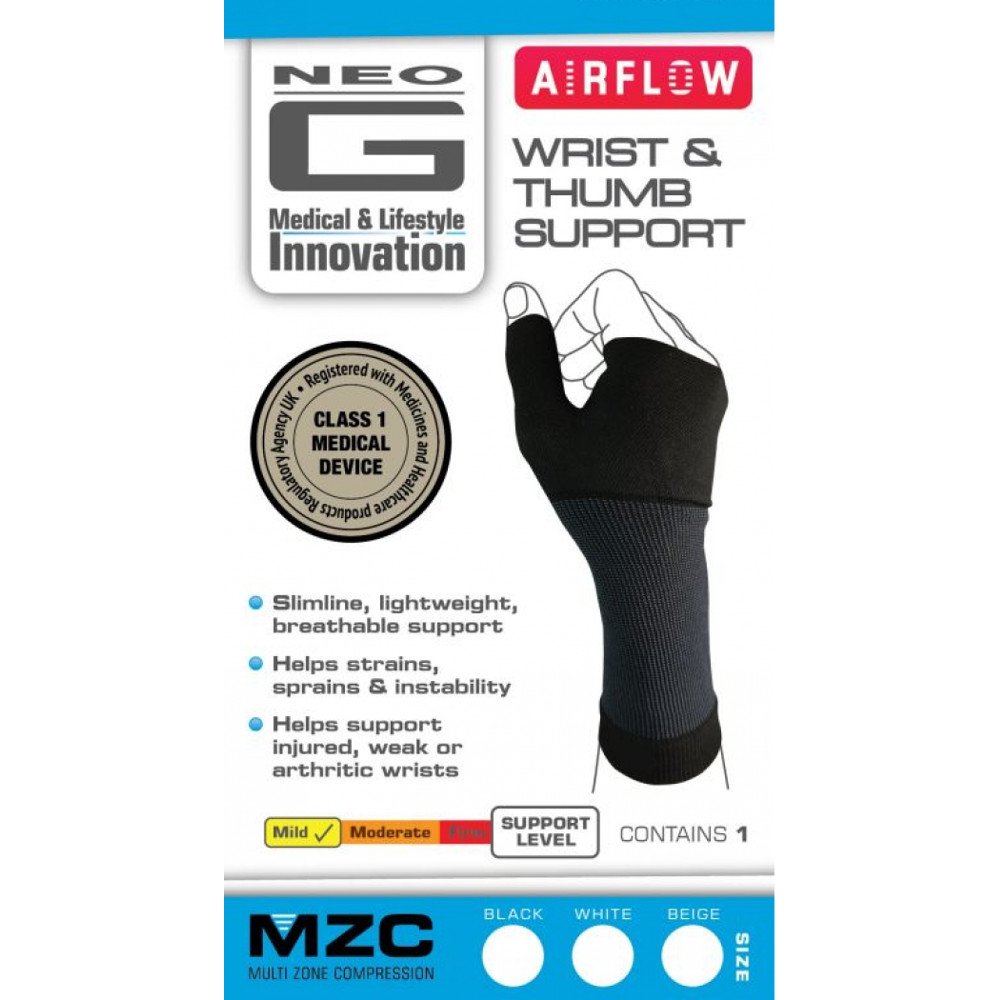 NeoG Airflow Wrist & Thumb Support DSL Mobility