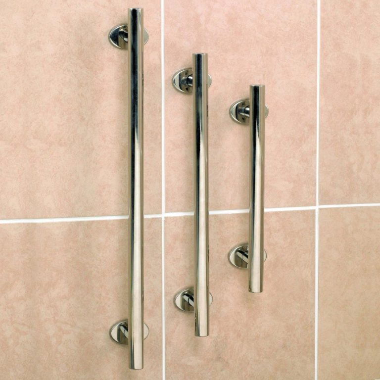 Stainless Steel Straight Grab Rail DSL Mobility