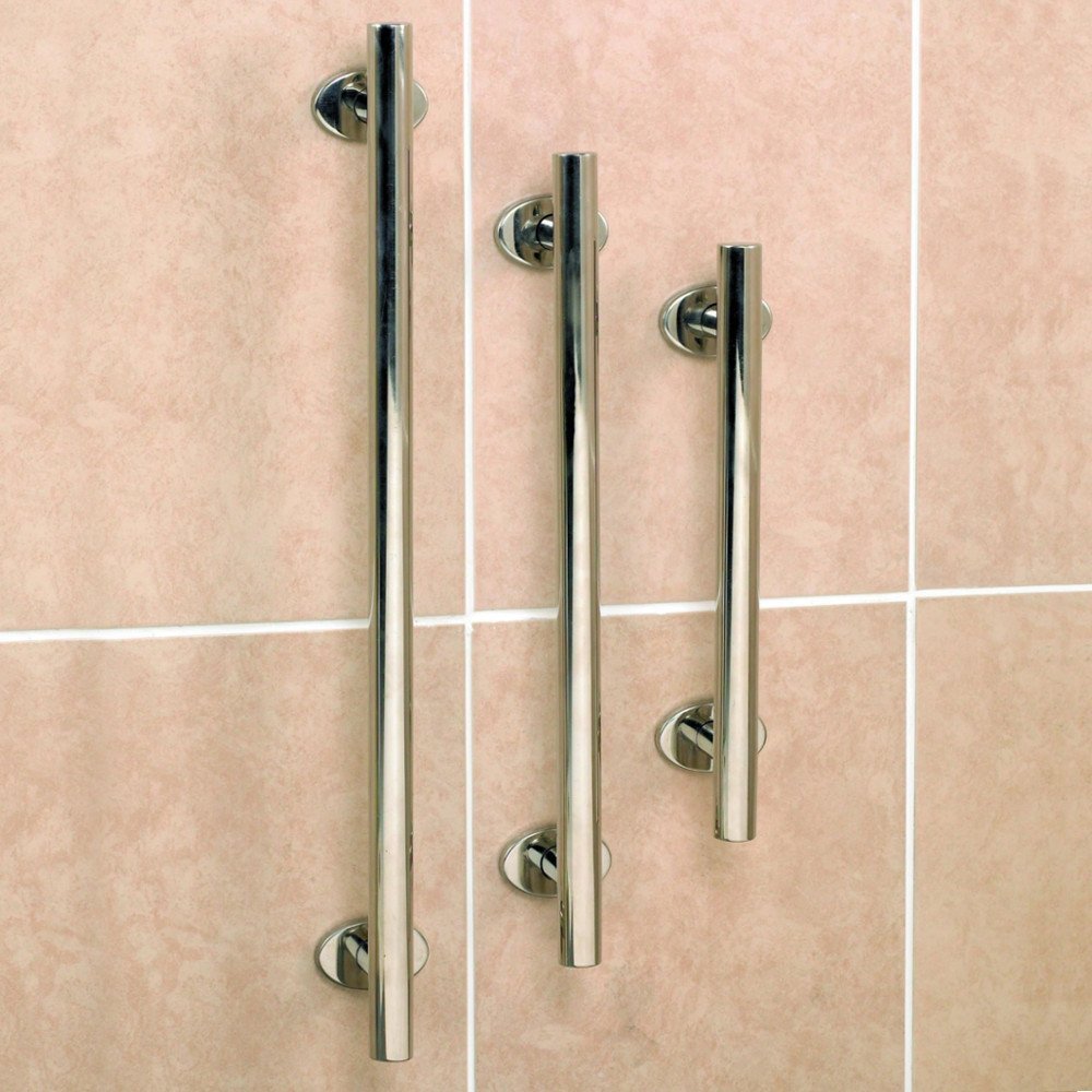 Stainless Steel Straight Grab Rail DSL Mobility