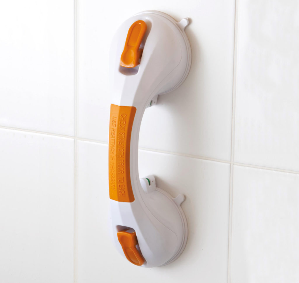 Suction Cup 12" Grab Bar With Safety Indicator DSL Mobility